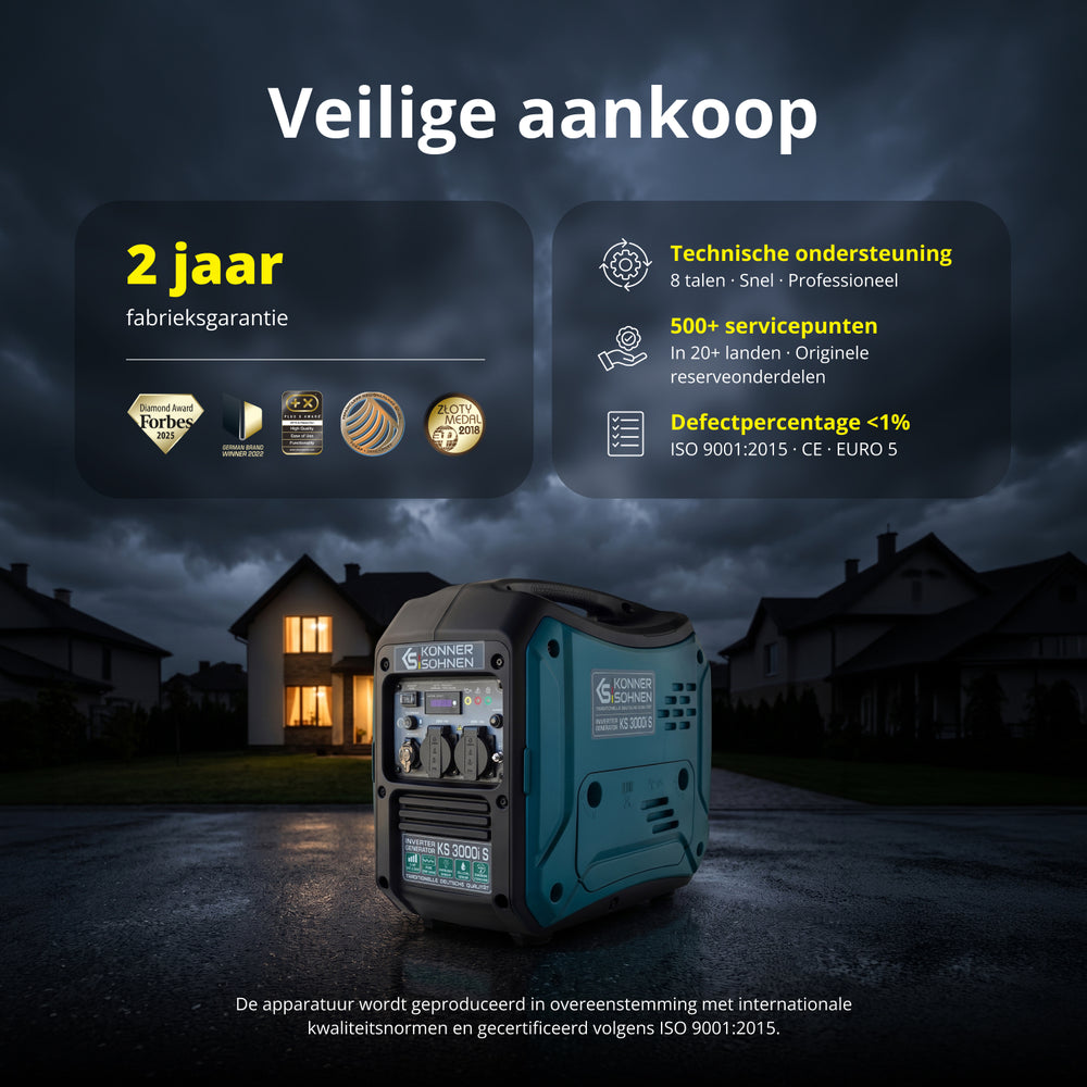 Invertergenerator KS 3000i S