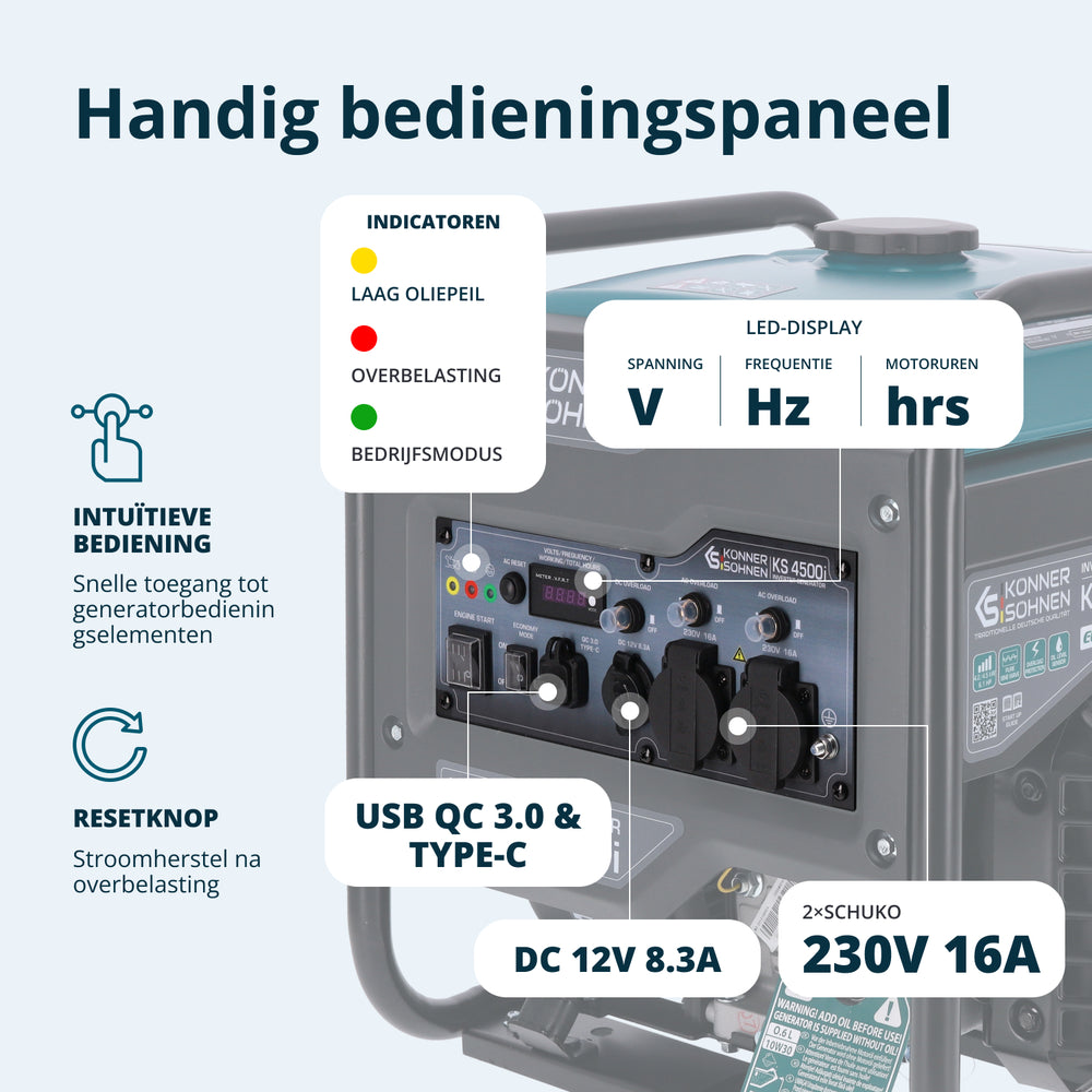 Invertergenerator KS 4500i