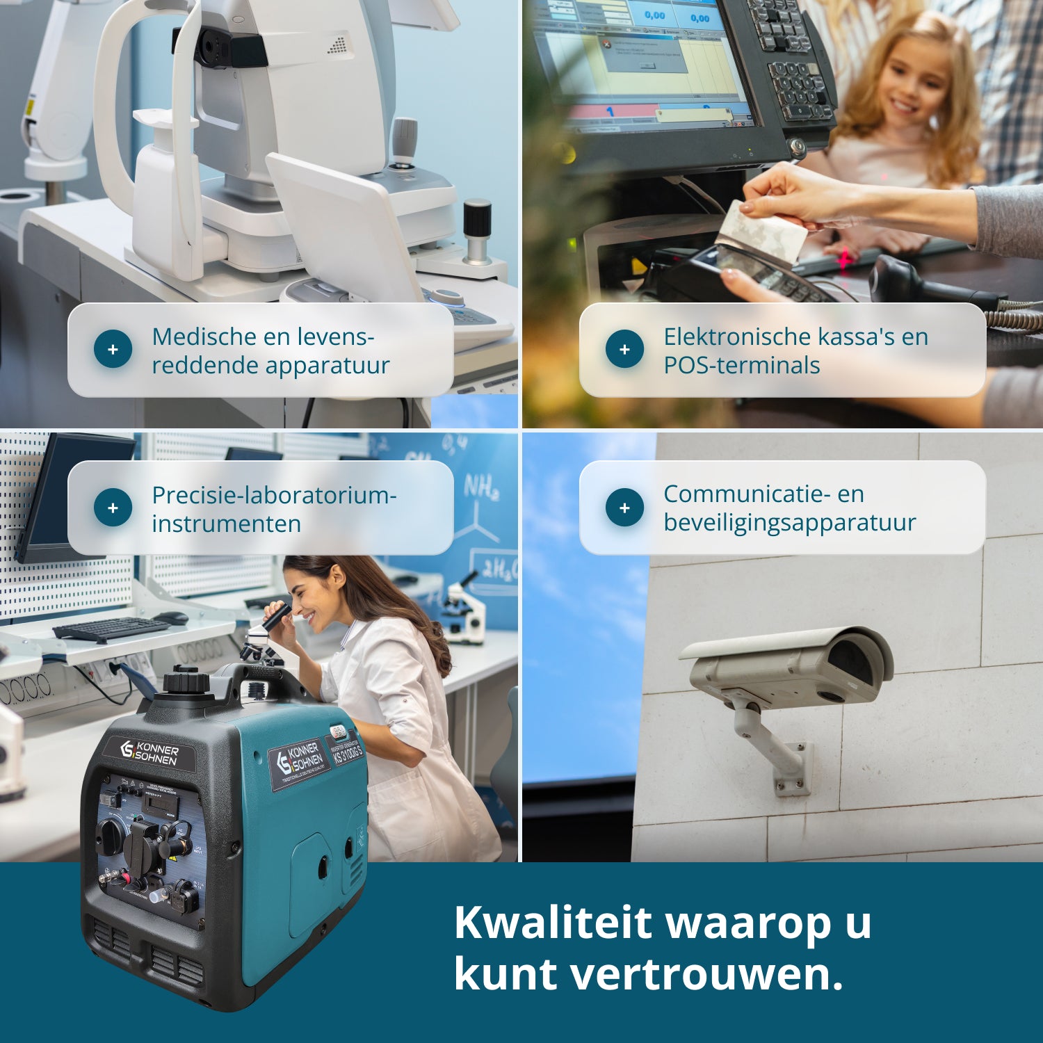 LPG/benzine invertergenerator KS 3100iG S