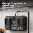 Dubbele oplader voor 20V oplaadbare batterijen KS C35A-2 thumbnail