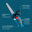 Snoerloze Mini Kettingzaag KS MCS20V-12 SET PLUS thumbnail
