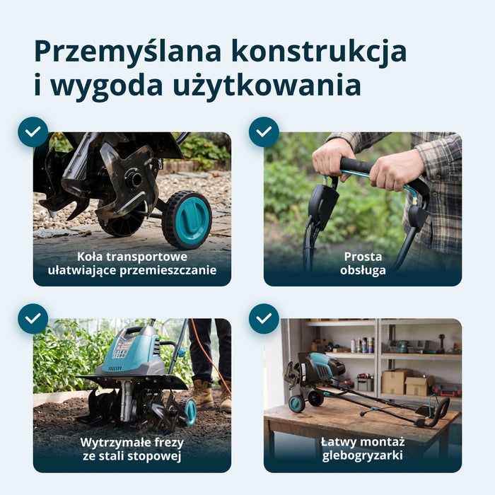 Glebogryzarka elektryczna KS 1500T E