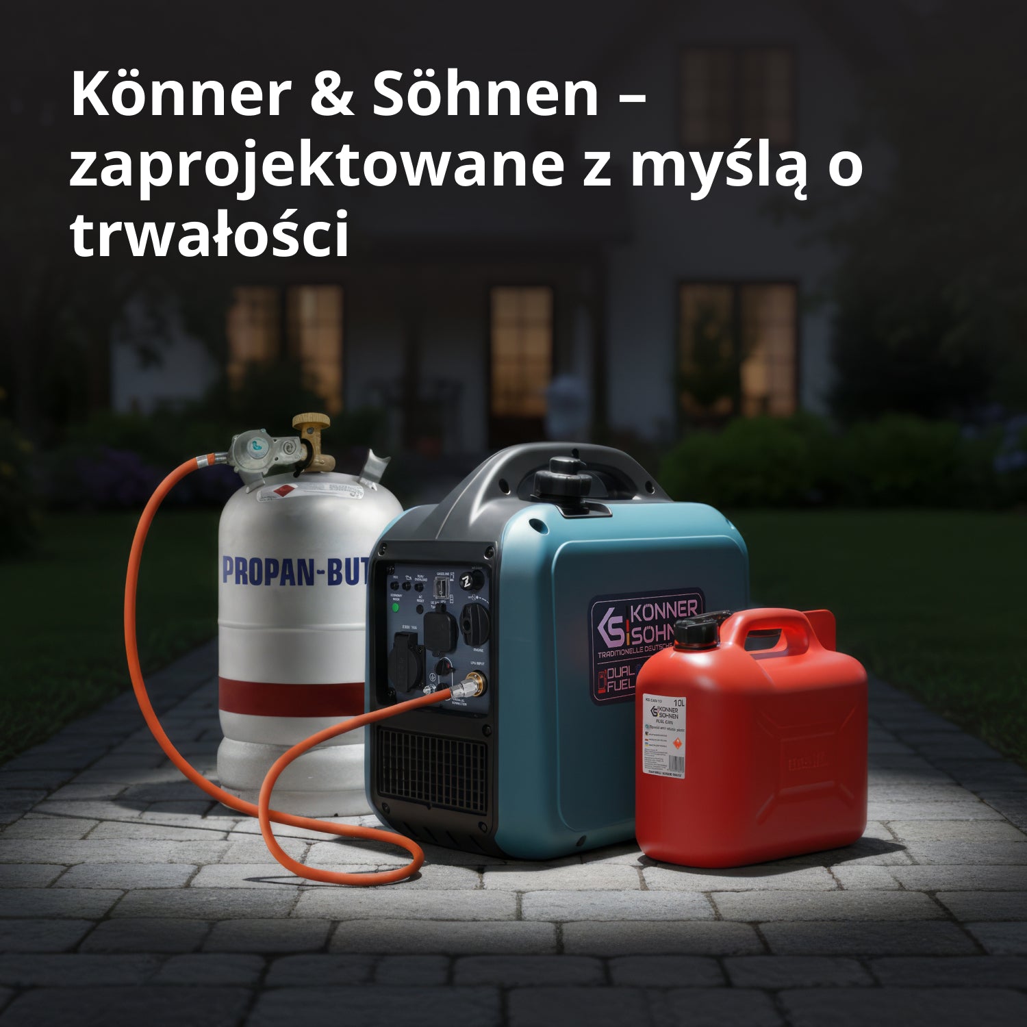 Generator Inwerterowy (gaz/benzyna) KS 1900iG S 