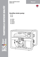 Bensindriven motorpump K&S