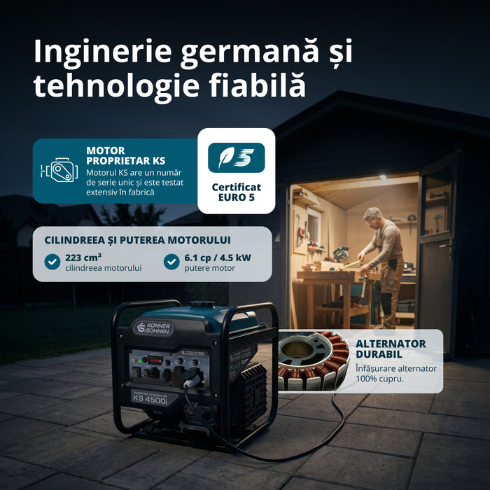 Generator cu inverter KS 4500i 
