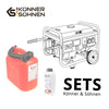 SETPROMO451: KS 4000iEG S + KS 10W-30 + KS B2A + KS CR-15M