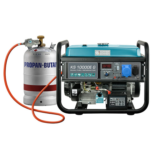 LPG/bensingenerator "Könner & Söhnen" KS 10000E G