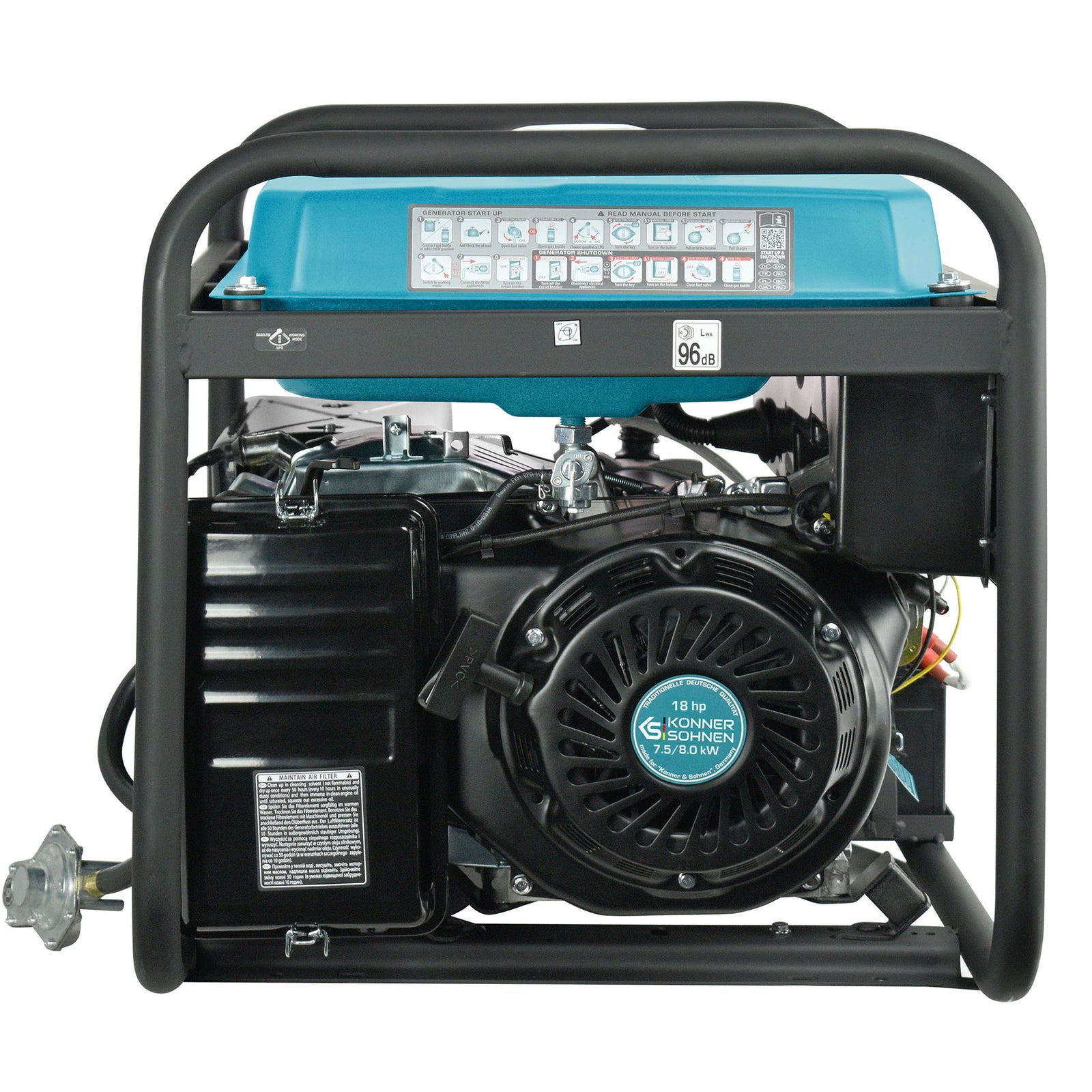Γεννήτρια LPG/Βενζίνης «Könner & Söhnen» KS 10000E G