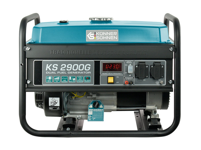 LPG/Benzínový generátor „Könner & Söhnen“ KS 2900G
