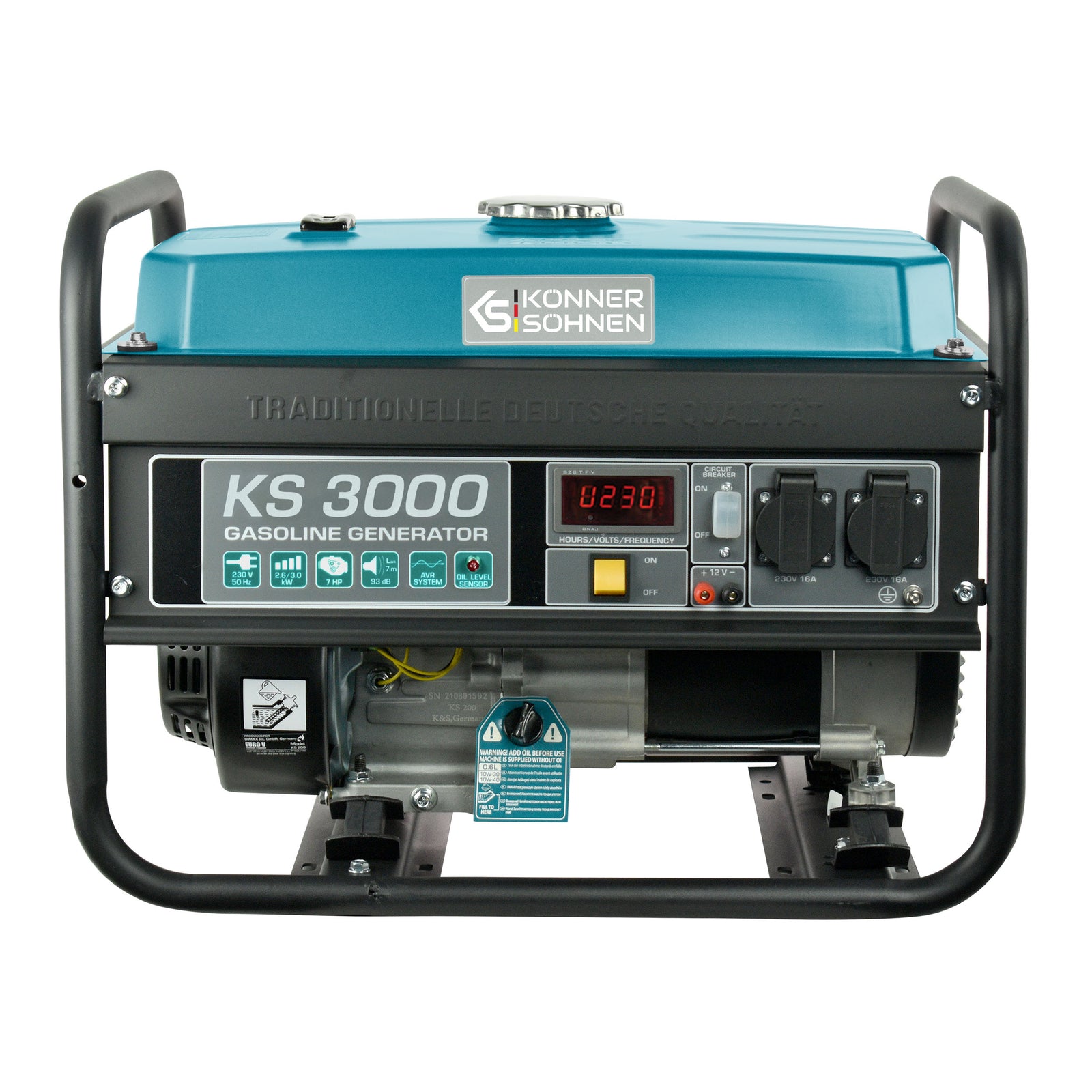 Bensinaggregat "Könner & Söhnen" KS 3000