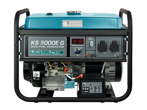 LPG/bensingenerator "Könner & Söhnen" KS 5000G