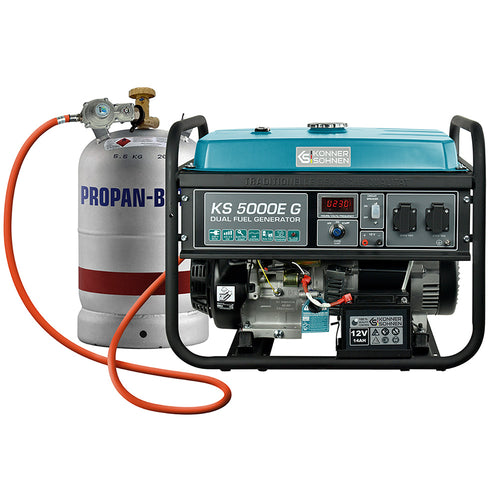 LPG/bensingenerator "Könner & Söhnen" KS 5000G