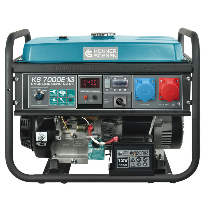 Generador de gasolina "Könner & Söhnen" KS 7000E 1/3