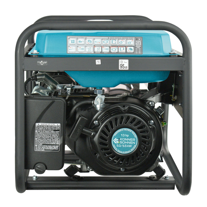 Generador de gasolina "Könner & Söhnen" KS 7000E 1/3