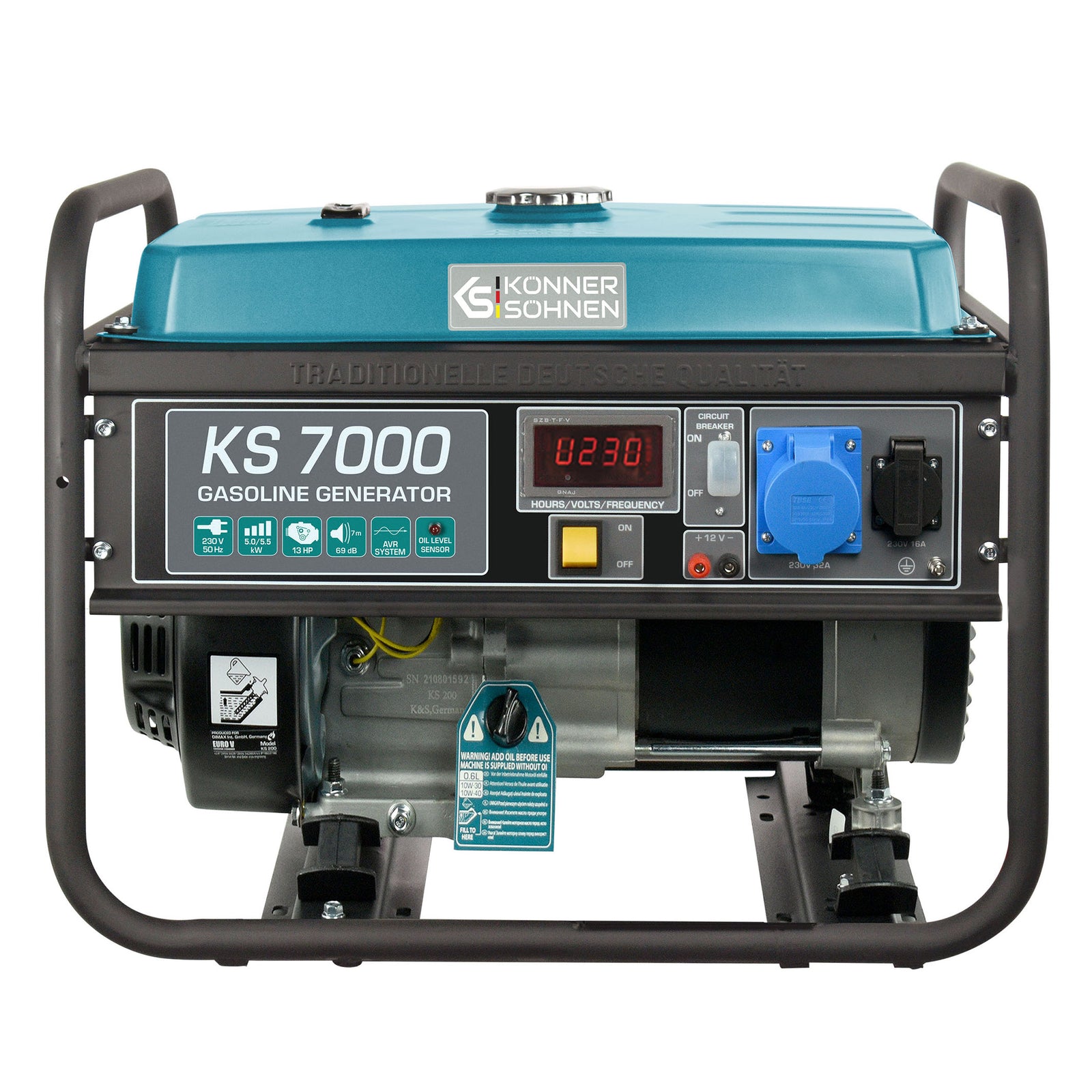 Бензинов генератор „Könner & Söhnen“ KS 7000