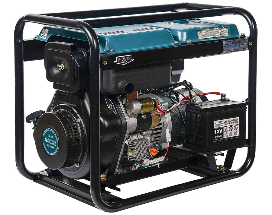 Dieselgeneraattori 'Könner & Söhnen' KS 8100HDE (EURO V)