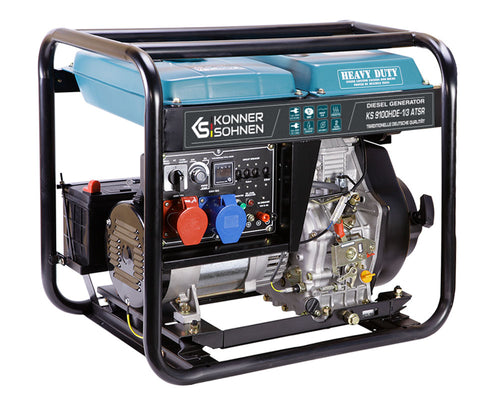 Gerador a diesel "Könner & Söhnen" KS 9100HDE-1/3 ATSR (EURO V)