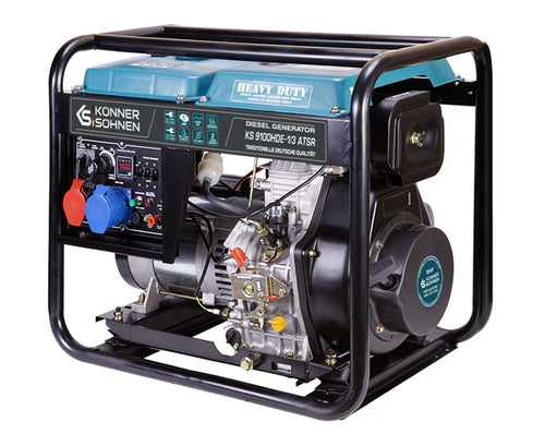 Gerador a diesel "Könner & Söhnen" KS 9100HDE-1/3 ATSR (EURO V)