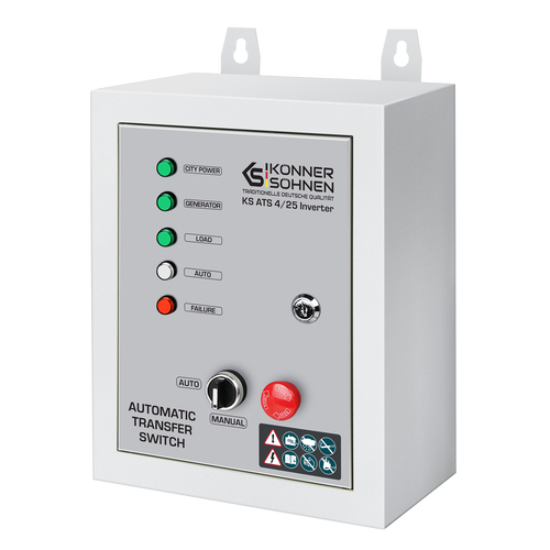 Αυτόματος Διακόπτης Μεταφοράς KS ATS 4/25 Inverter