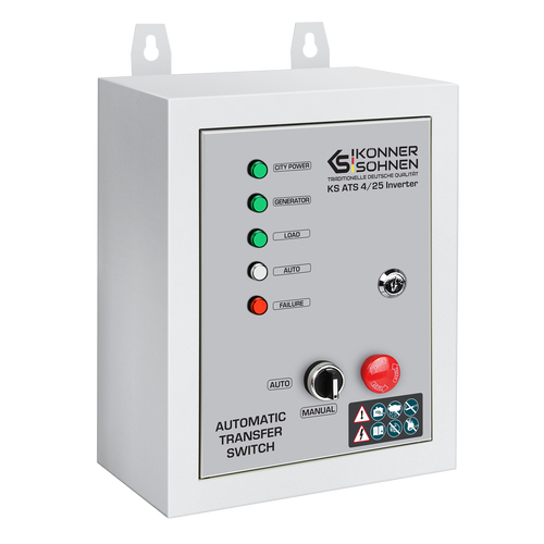 Αυτόματος Διακόπτης Μεταφοράς KS ATS 4/25 Inverter