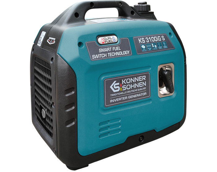 LPG/benzin inverteres generátor KS 3100iG S