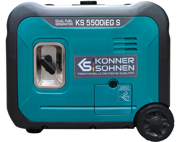 Generador inverter híbrido de gas/gasolina KS 5500iEG S