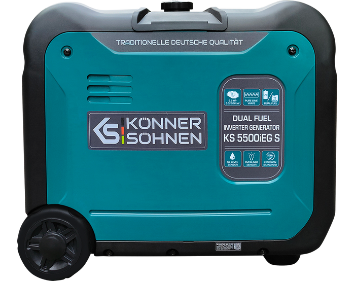 Generador inverter híbrido de gas/gasolina KS 5500iEG S