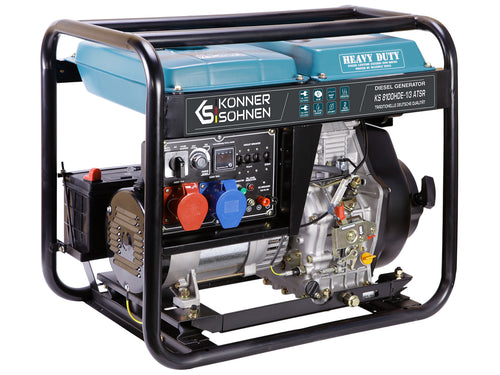 Gerador a diesel "Könner & Söhnen" KS 8100HDE-1/3 ATSR (EURO V)