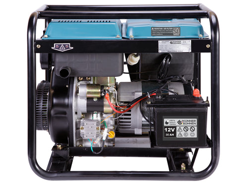 Gerador a diesel "Könner & Söhnen" KS 8100HDE-1/3 ATSR (EURO V)